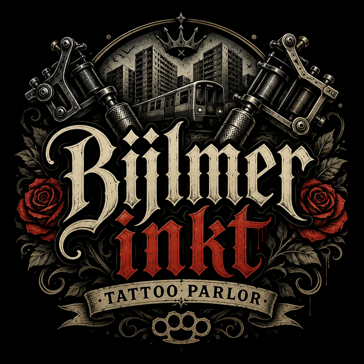 Bijlmer Inkt tattoo logo